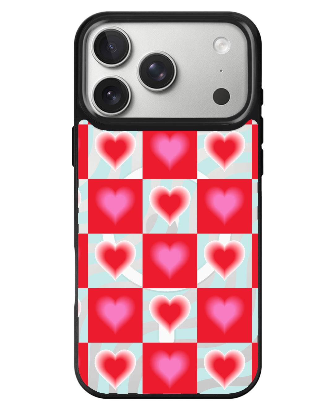 iPhone Rearguard MagSwap - Love Checkered