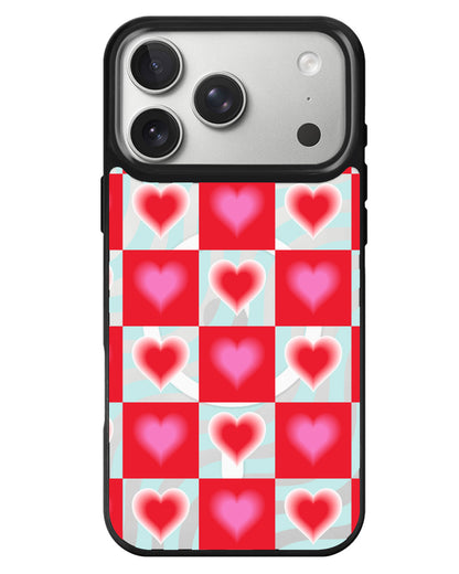 iPhone Rearguard MagSwap - Love Checkered