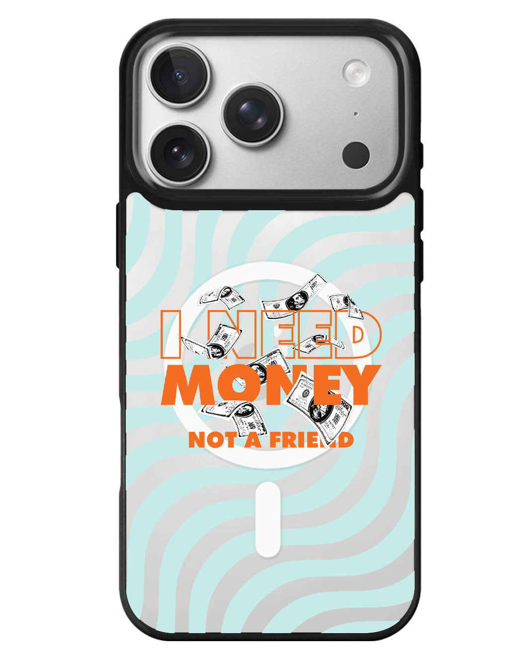 iPhone Rearguard MagSwap - Money Better Than Friend