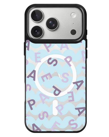 iPhone Rearguard MagSwap - Aespa Monogram