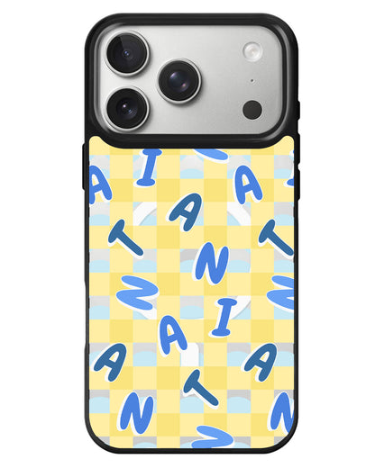 iPhone Rearguard MagSwap - Checkered Monogram 3.0
