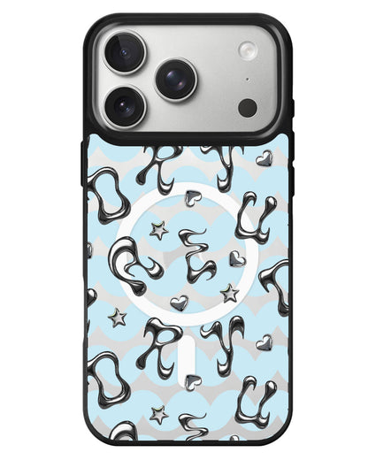 iPhone Rearguard MagSwap - Chrome Monogram 2.0
