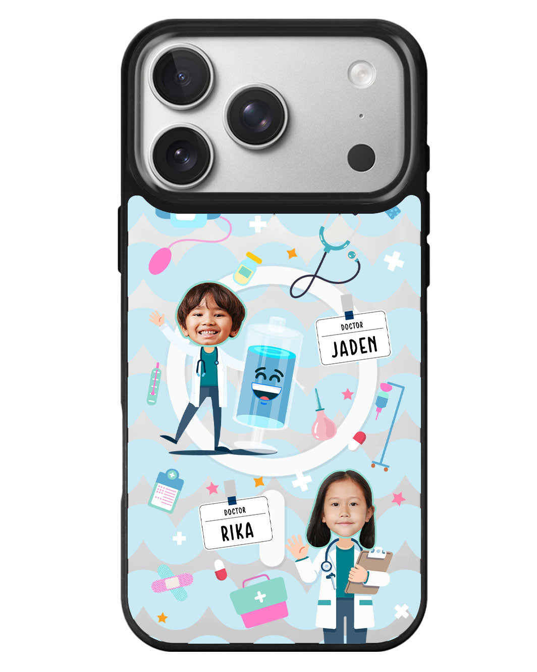 iPhone Rearguard MagSwap - Face Grid Dream Doctor