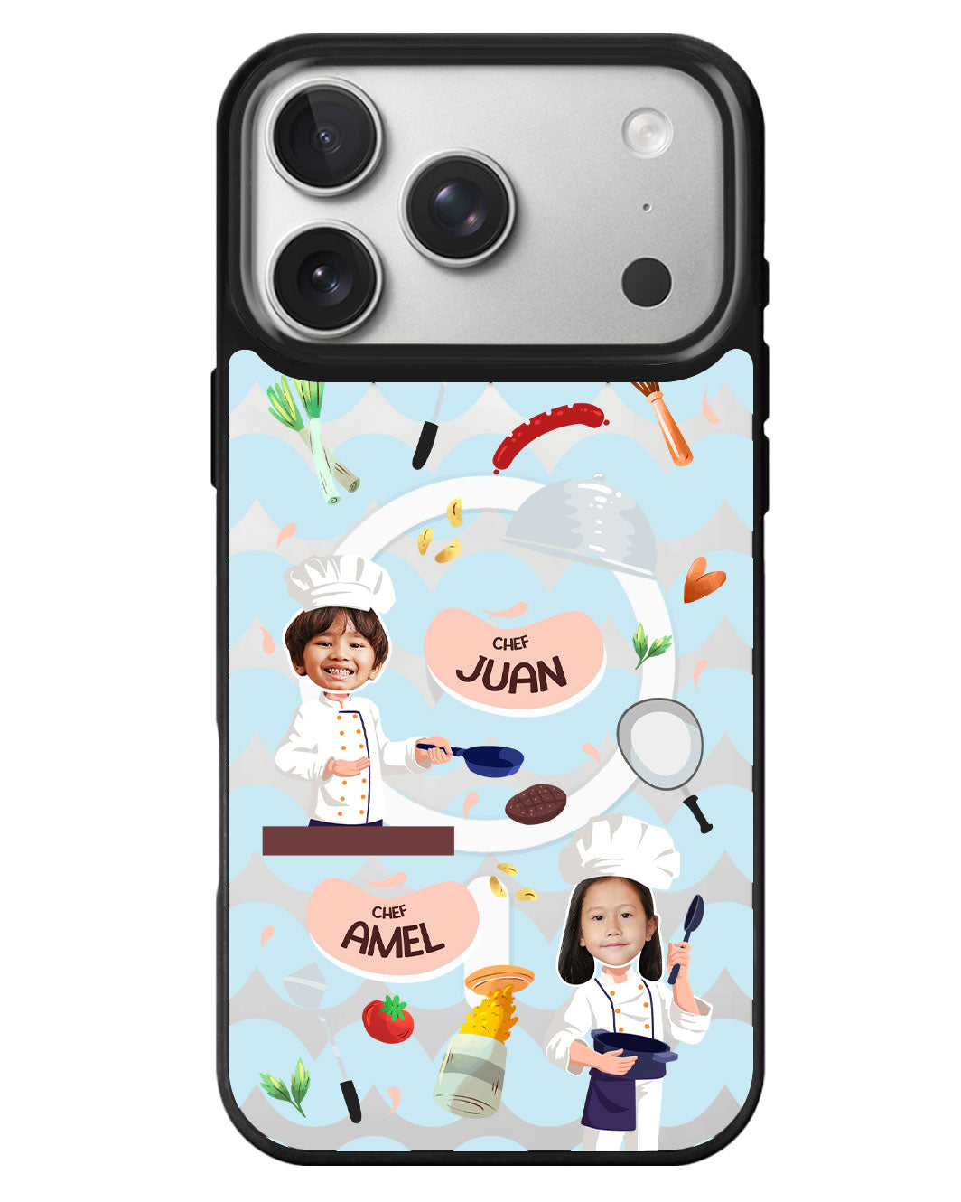 iPhone Rearguard MagSwap - Face Grid Dream Chef