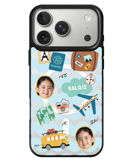 iPhone Rearguard MagSwap - Face Grid Travel