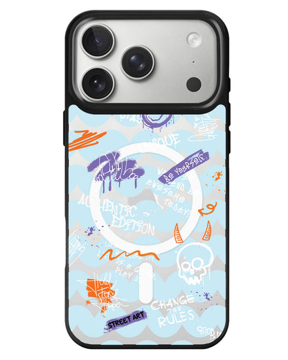iPhone Rearguard MagSwap - Graffiti