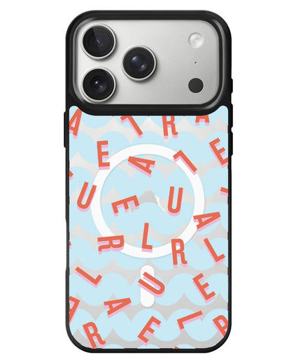 iPhone Rearguard MagSwap - Monogram 1.0 Coral