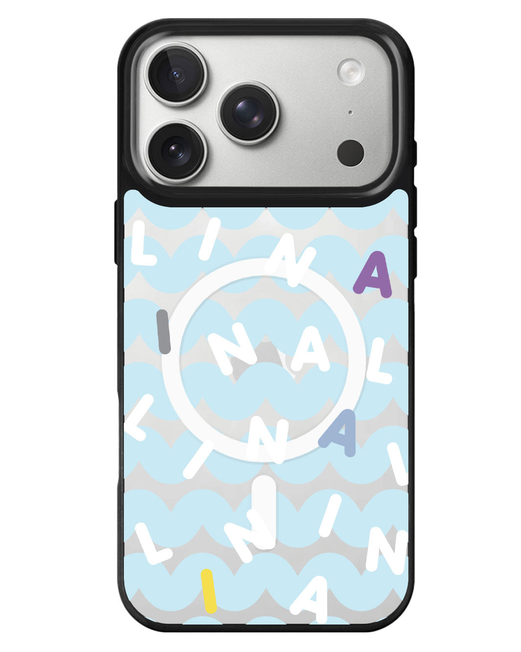 iPhone Rearguard MagSwap - Monogram 2.0 Putih