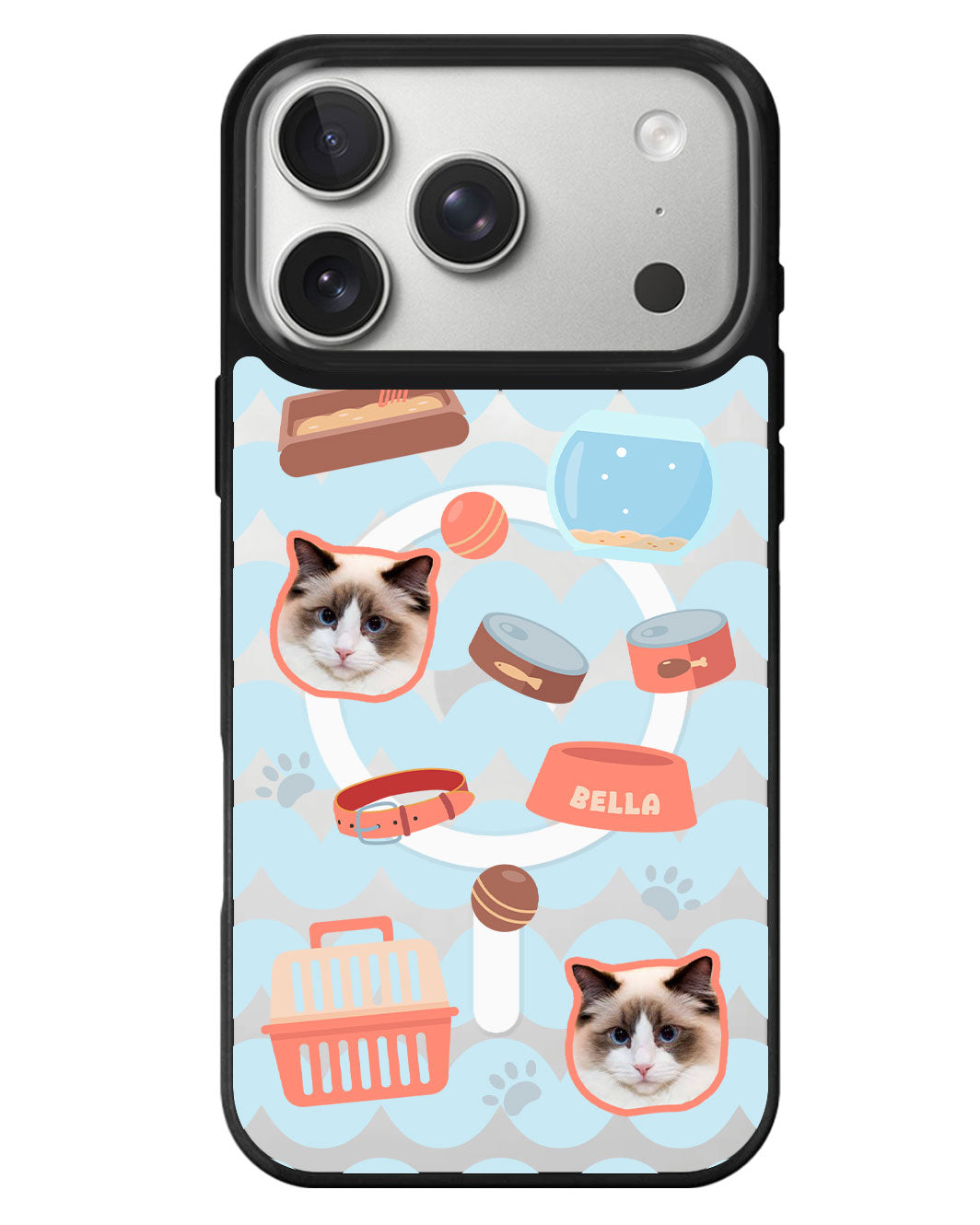 iPhone Rearguard MagSwap - Pet Grid Kitty Cozy Corner