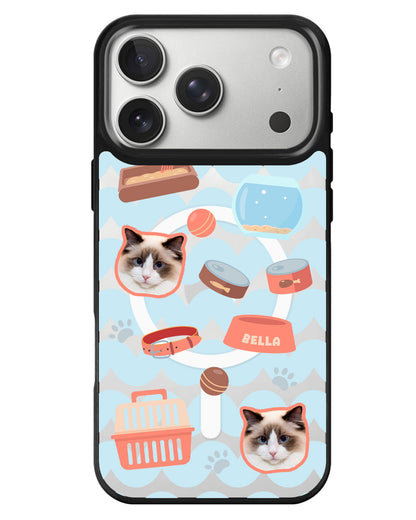 iPhone Rearguard MagSwap - Pet Grid Kitty Cozy Corner