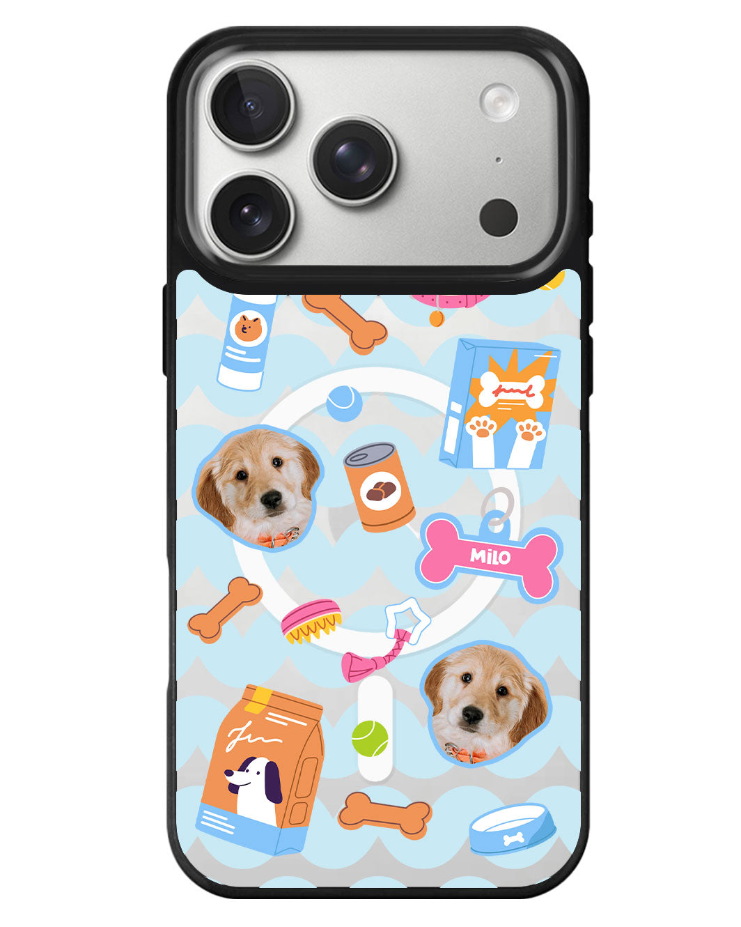iPhone Rearguard MagSwap - Pet Grid Puppy Sweet Treats