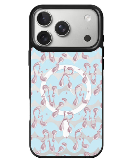 iPhone Rearguard MagSwap - Pink Chrome Monogram 2.0