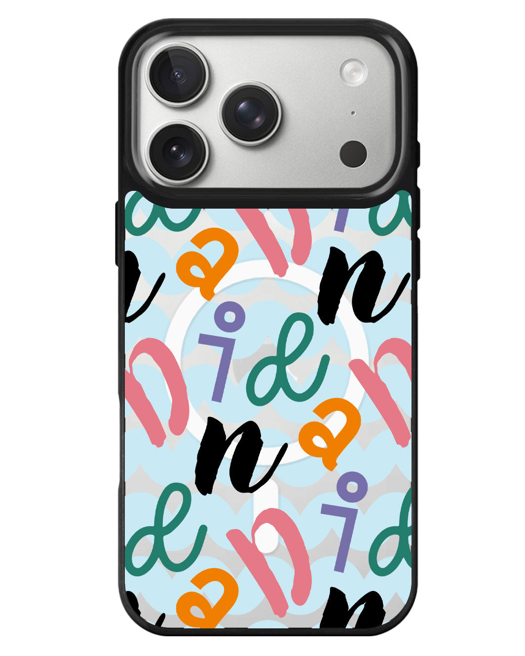 iPhone Rearguard MagSwap - Playful Monogram 3.0