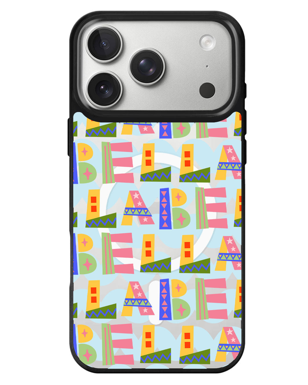 iPhone Rearguard MagSwap - Playful Monogram 5.0