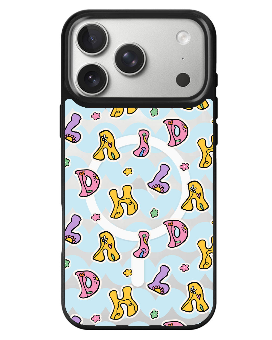 iPhone Rearguard MagSwap - Playful Monogram 7.0
