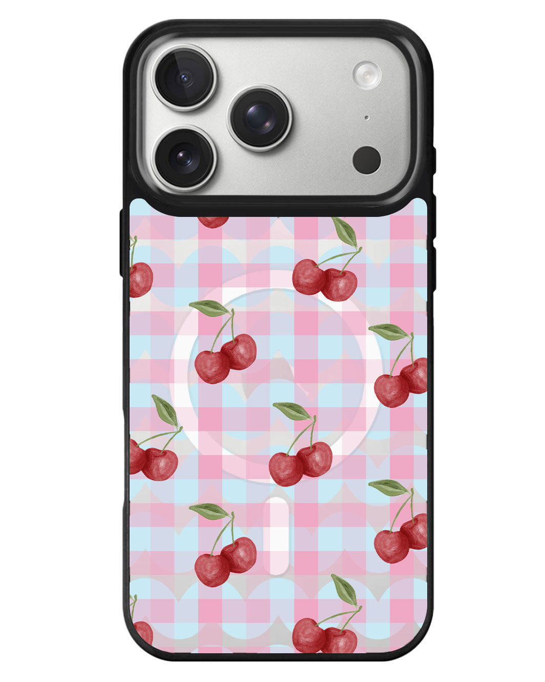 iPhone Rearguard MagSwap - Cherry Tartan