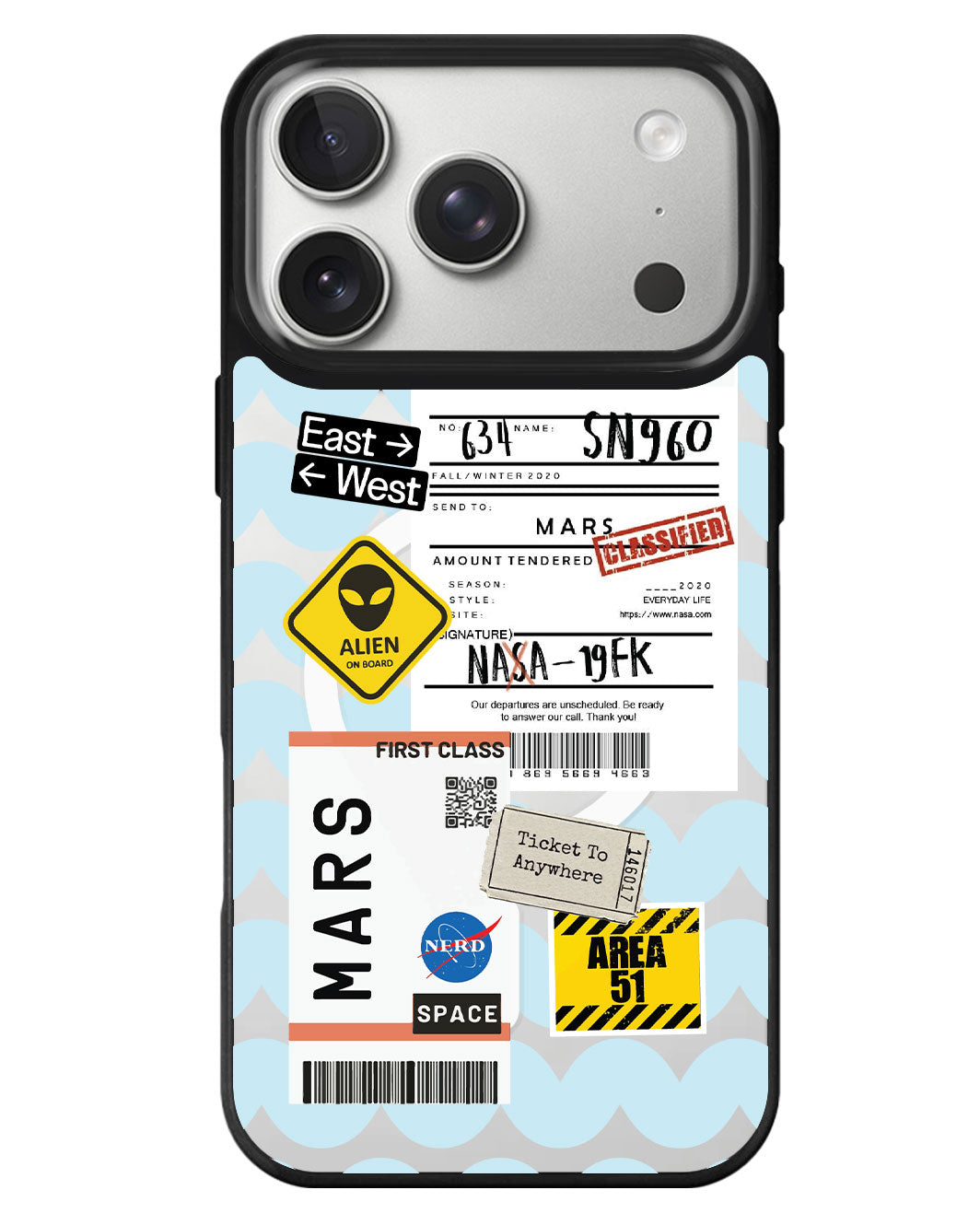 iPhone Rearguard MagSwap - Ticket To Mars