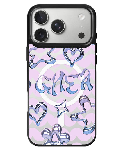 iPhone Rearguard MagSwap - Chrome Monogram 1.0