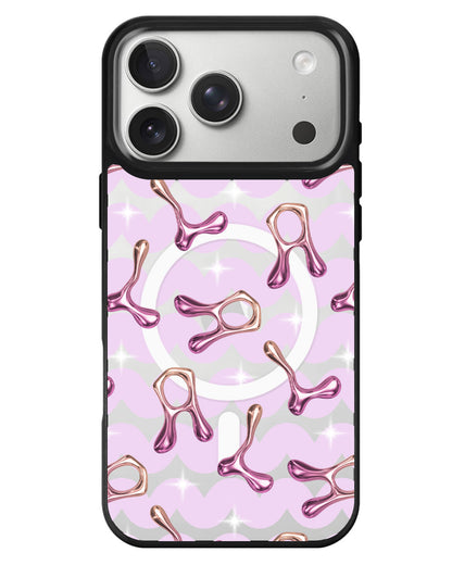 iPhone Rearguard MagSwap - Chrome Monogram 3.0