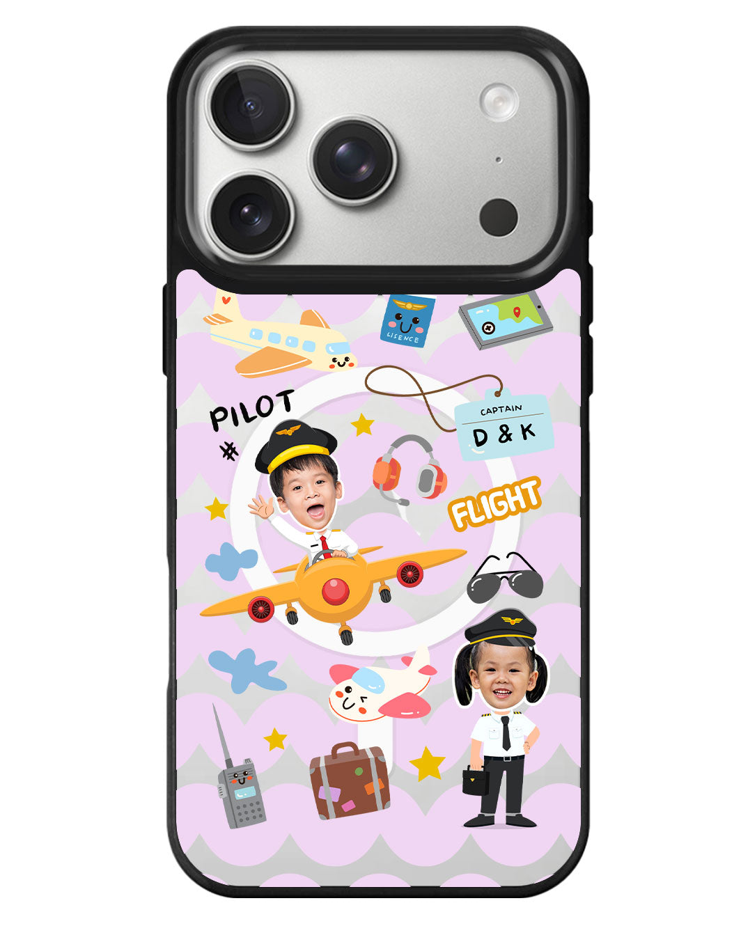 iPhone Rearguard MagSwap - Face Grid Dream Pilot