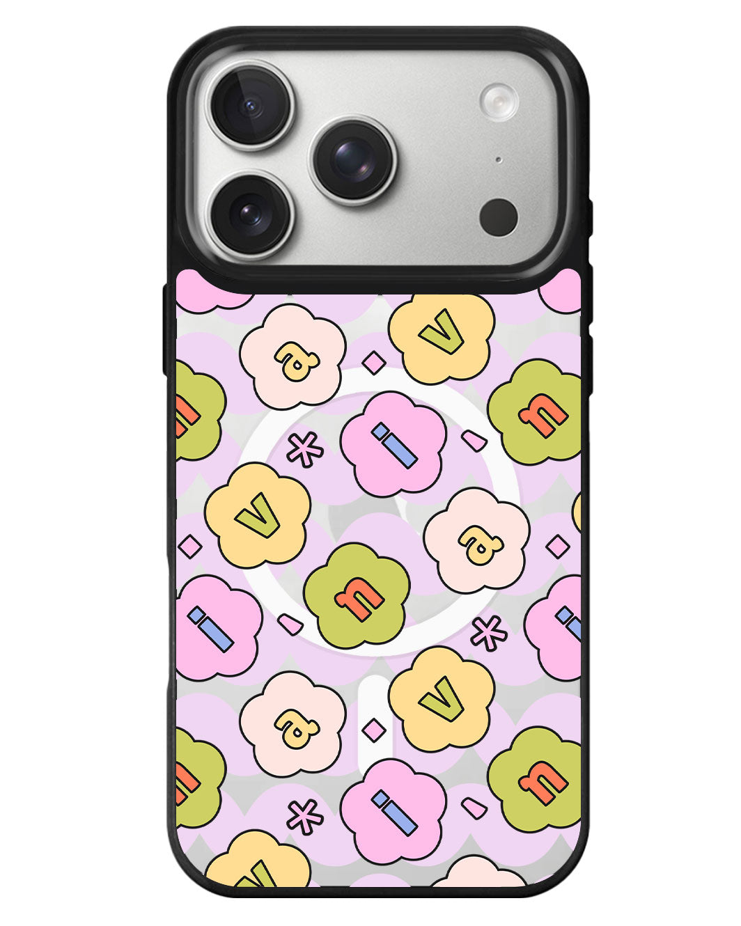 iPhone Rearguard MagSwap - Flower Petals Monogram 1.0
