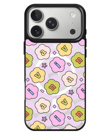 iPhone Rearguard MagSwap - Flower Petals Monogram 1.0