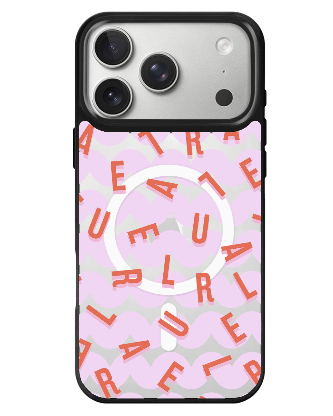 iPhone Rearguard MagSwap - Monogram 1.0 Coral
