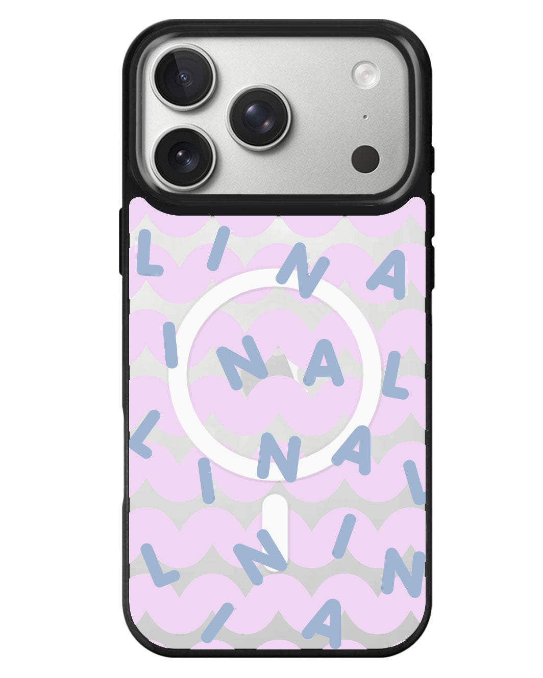iPhone Rearguard MagSwap - Monogram 2.0 Blue
