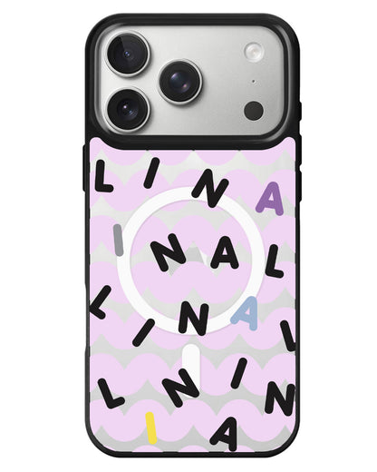 iPhone Rearguard MagSwap - Monogram 2.0 Hitam
