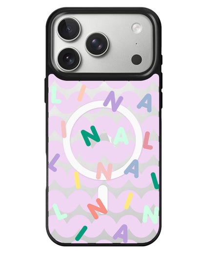 iPhone Rearguard MagSwap - Monogram 2.0 Tosca