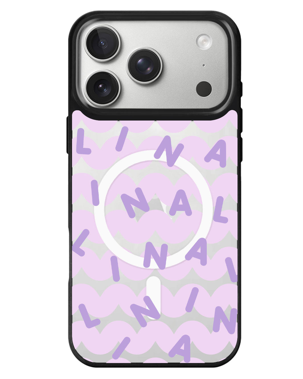 iPhone Rearguard MagSwap - Monogram 2.0 Ungu