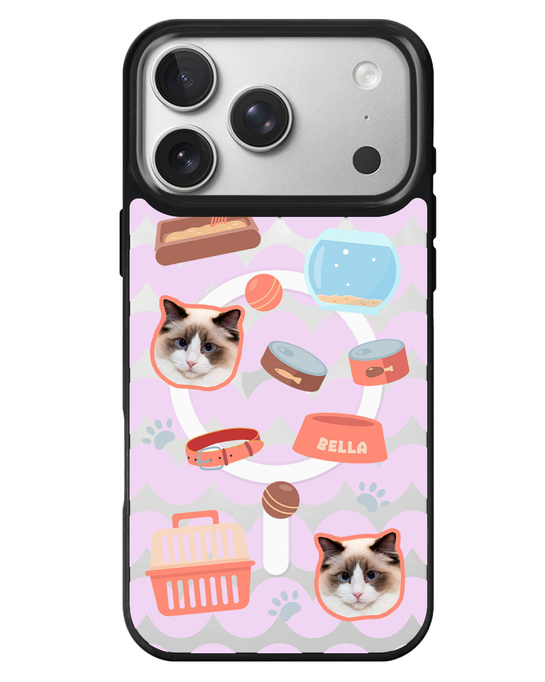 iPhone Rearguard MagSwap - Pet Grid Kitty Cozy Corner