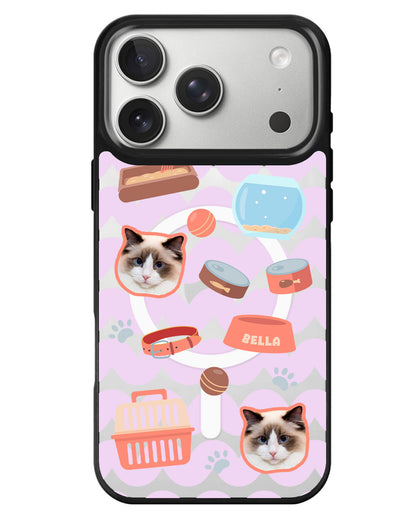 iPhone Rearguard MagSwap - Pet Grid Kitty Cozy Corner