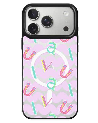 iPhone Rearguard MagSwap - Playful Monogram 6.0