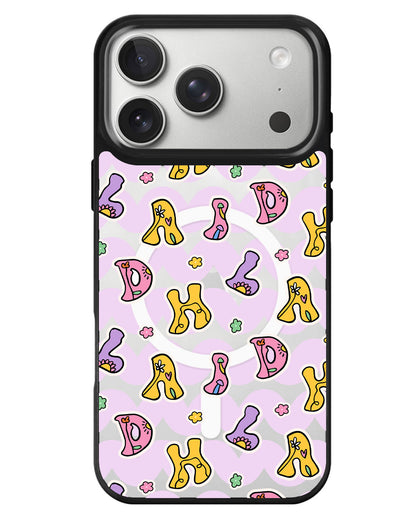 iPhone Rearguard MagSwap - Playful Monogram 7.0