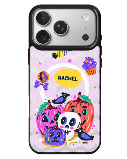 iPhone Rearguard MagSwap - Pumpkins Monster