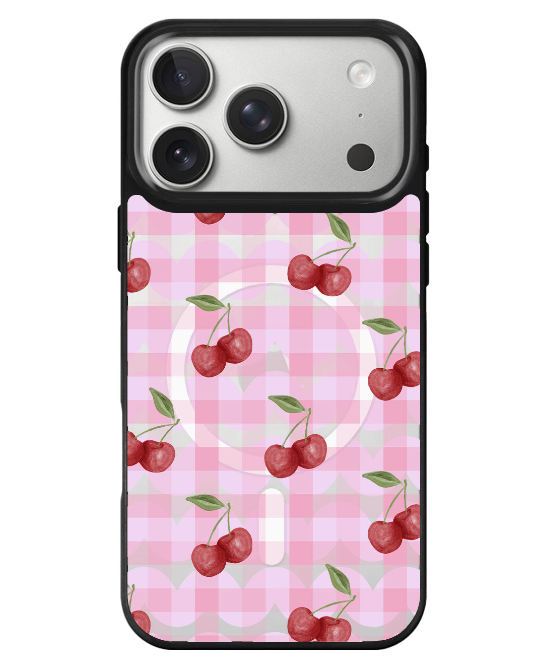 iPhone Rearguard MagSwap - Cherry Tartan