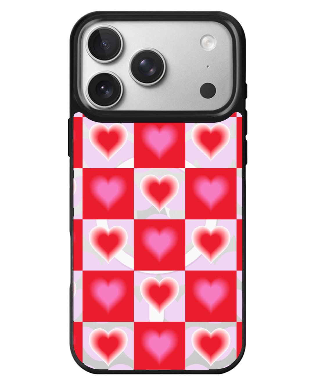 iPhone Rearguard MagSwap - Love Checkered