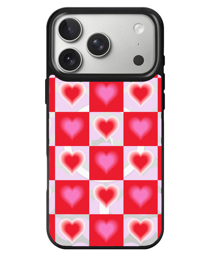 iPhone Rearguard MagSwap - Love Checkered