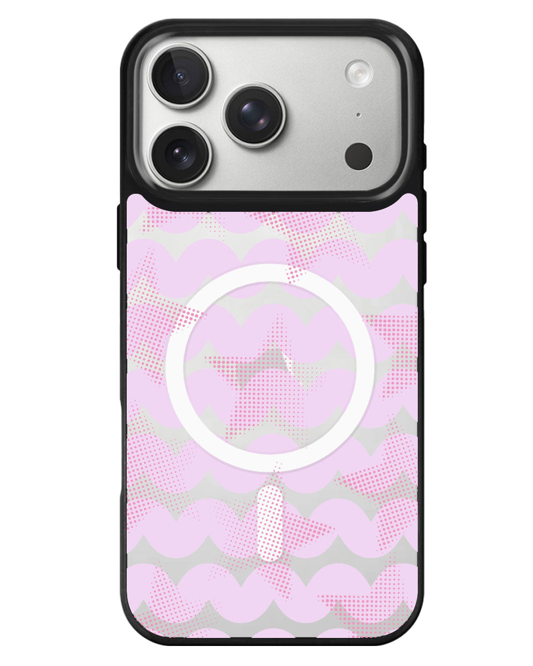 iPhone Rearguard MagSwap - Pink Star