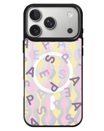 iPhone Rearguard MagSwap - Aespa Monogram