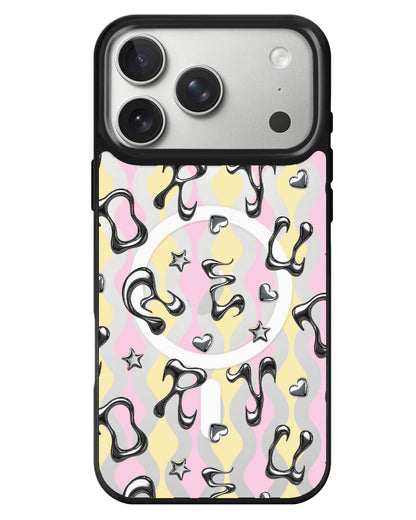 iPhone Rearguard MagSwap - Chrome Monogram 2.0
