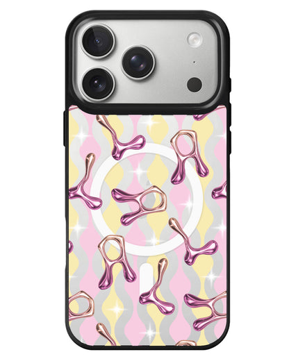 iPhone Rearguard MagSwap - Chrome Monogram 3.0