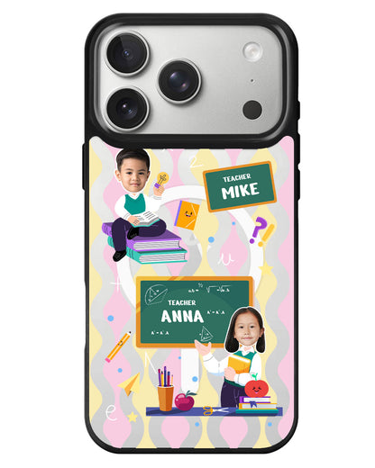 iPhone Rearguard MagSwap - Face Grid Dream Teacher