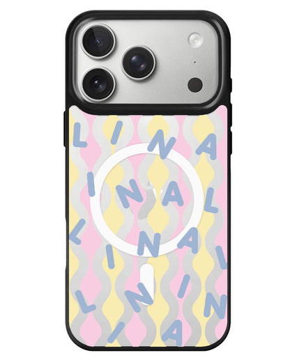 iPhone Rearguard MagSwap - Monogram 2.0 Blue