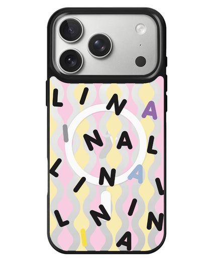 iPhone Rearguard MagSwap - Monogram 2.0 Hitam