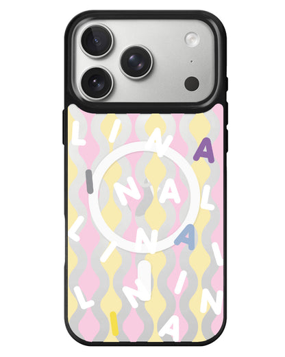 iPhone Rearguard MagSwap - Monogram 2.0 Putih