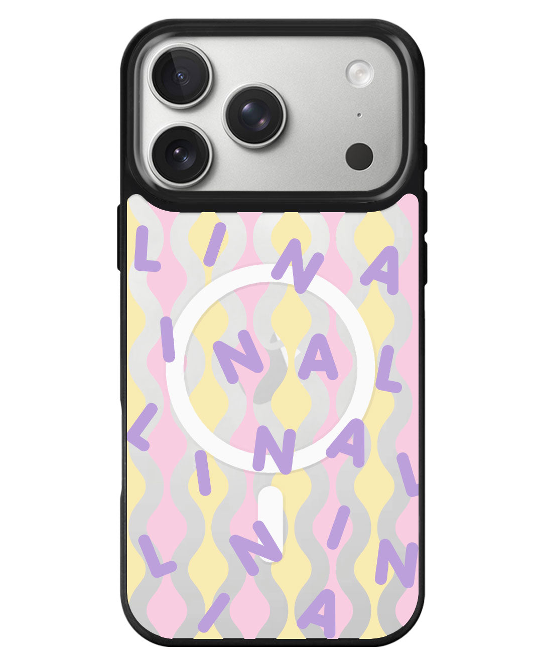 iPhone Rearguard MagSwap - Monogram 2.0 Ungu