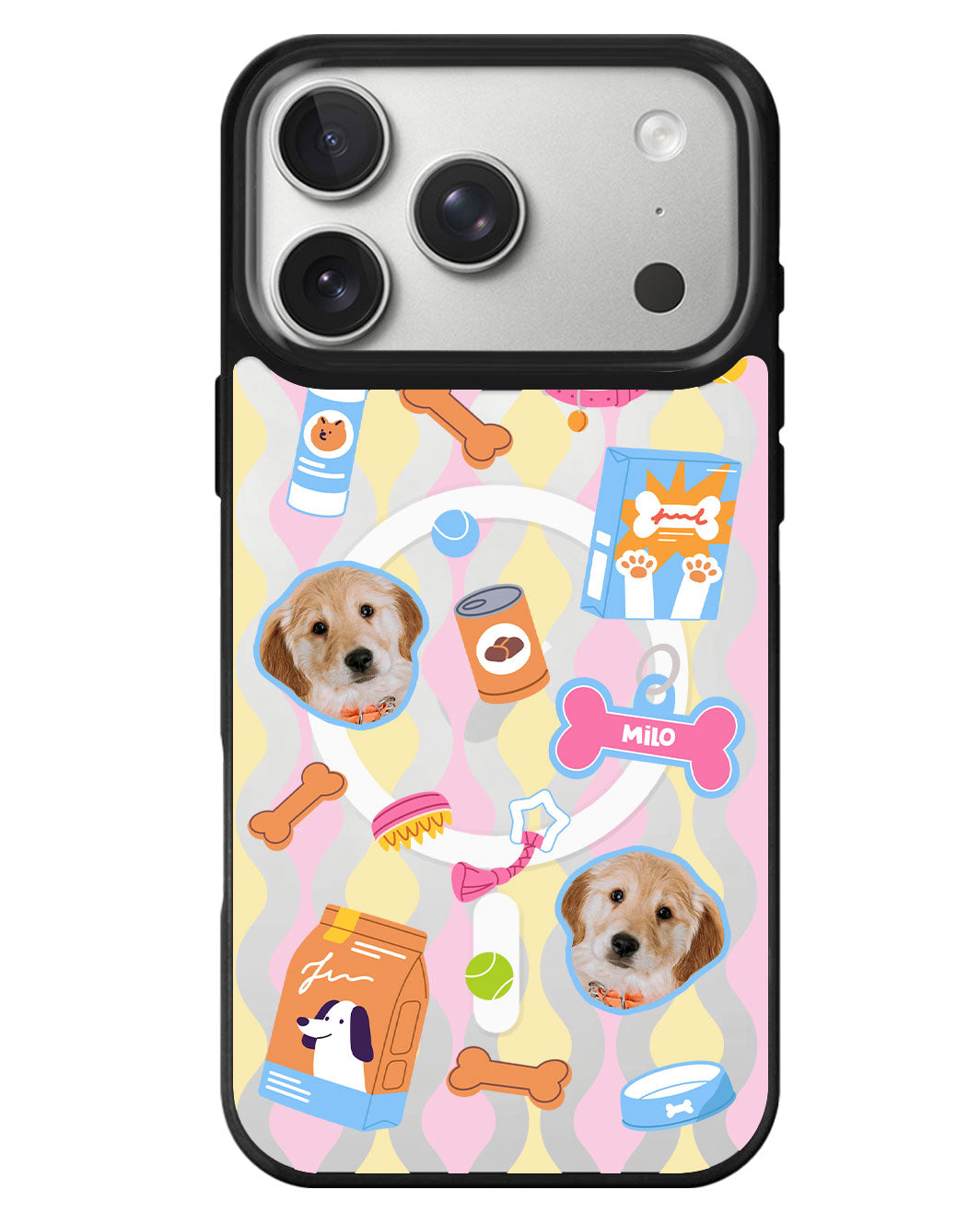 iPhone Rearguard MagSwap - Pet Grid Puppy Sweet Treats