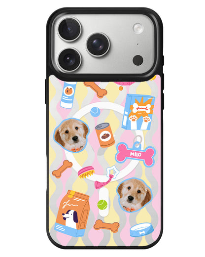 iPhone Rearguard MagSwap - Pet Grid Puppy Sweet Treats